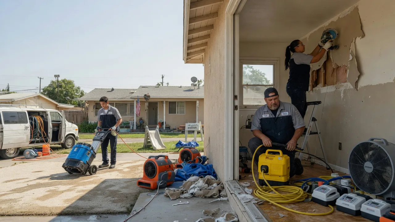 Water Damage Restoration in Baker, CA near me